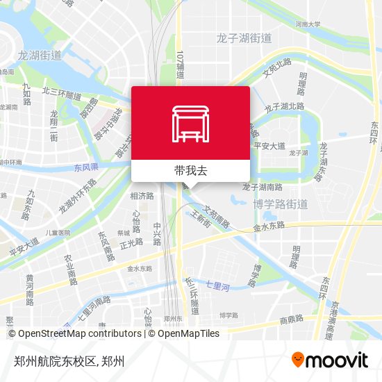 郑州航院东校区地图