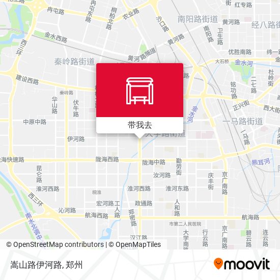 嵩山路伊河路地图