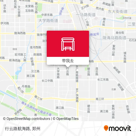 行云路航海路地图