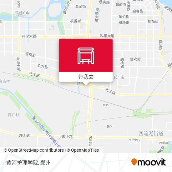 黄河护理学院地图
