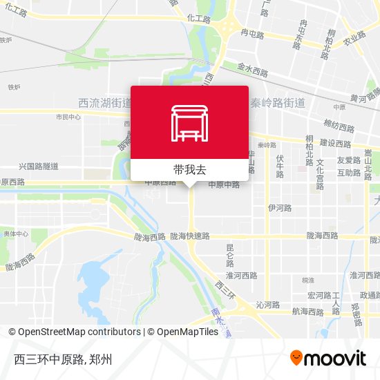 西三环中原路地图