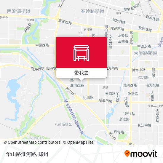 华山路淮河路地图