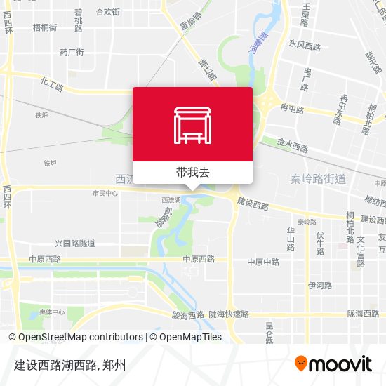 建设西路湖西路地图