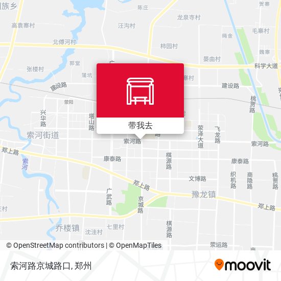 索河路京城路口地图