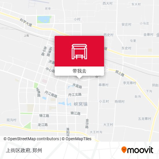 上街区政府地图