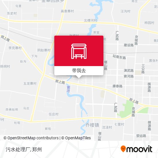 污水处理厂地图