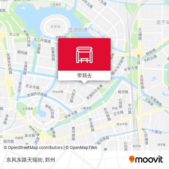 东风东路天瑞街地图