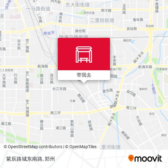 紫辰路城东南路地图