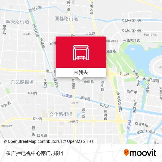 省广播电视中心南门地图