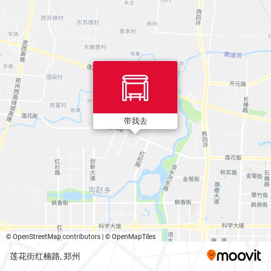 莲花街红楠路地图