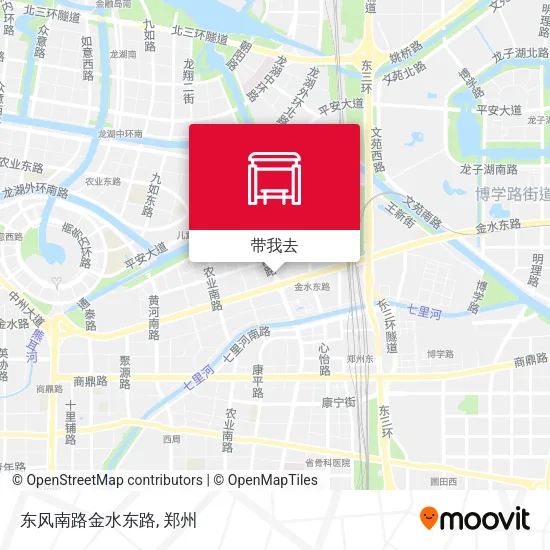 东风南路金水东路地图