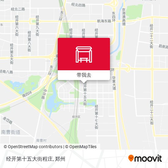 经开第十五大街程庄地图