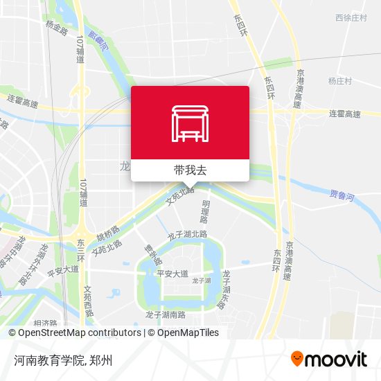 河南教育学院地图
