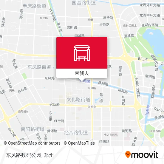 东风路数码公园地图