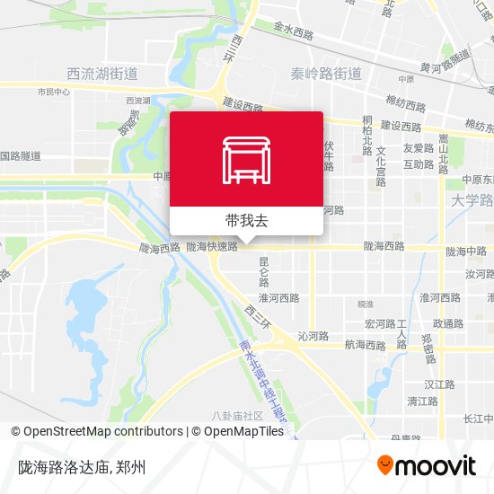 陇海路洛达庙地图