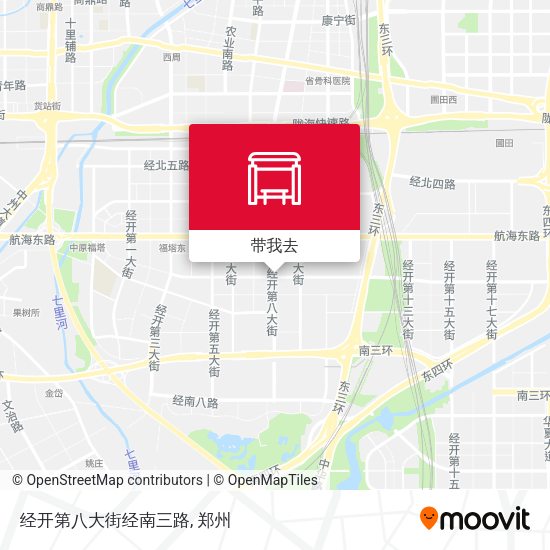 经开第八大街经南三路地图