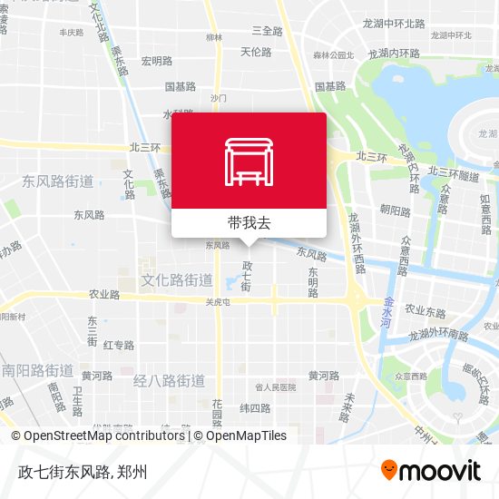 政七街东风路地图