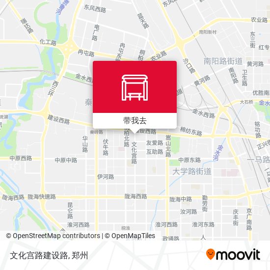 文化宫路建设路地图