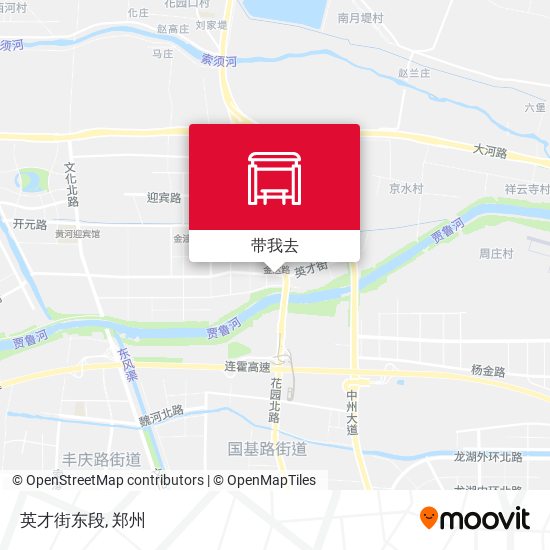 英才街东段地图