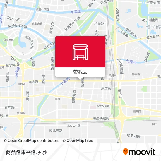 商鼎路康平路地图