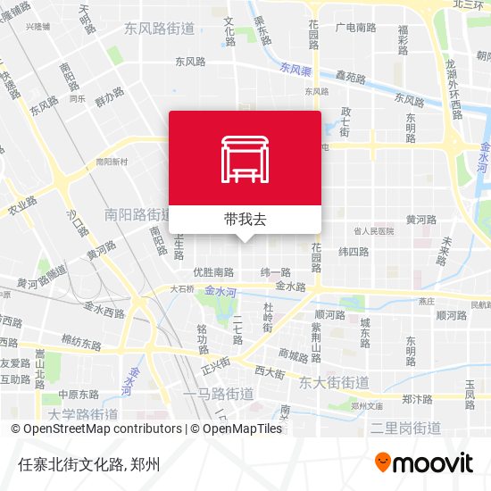 任寨北街文化路地图