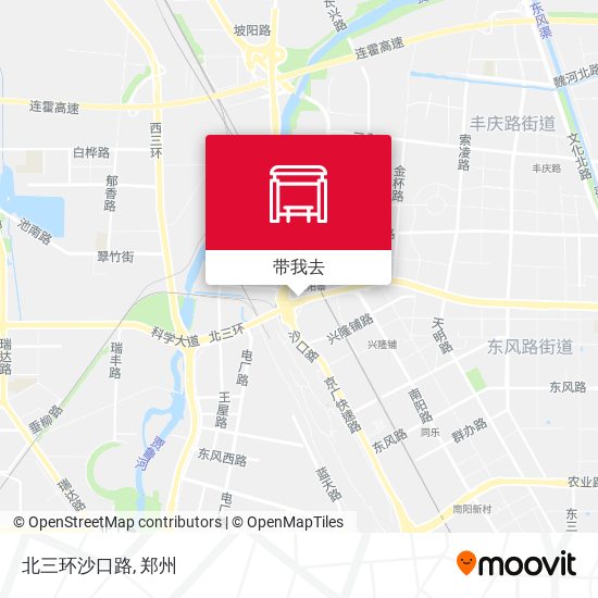 北三环沙口路地图