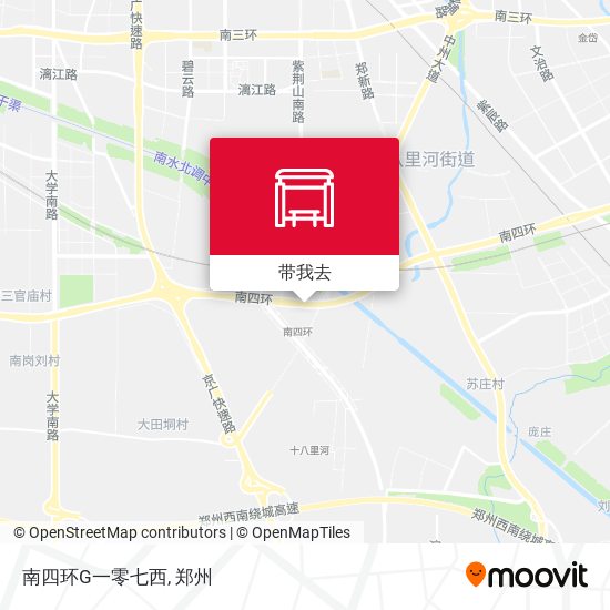 南四环G一零七西地图