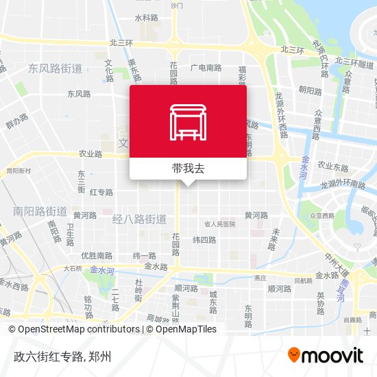 政六街红专路地图