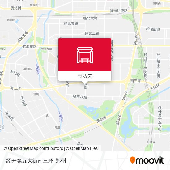 经开第五大街南三环地图