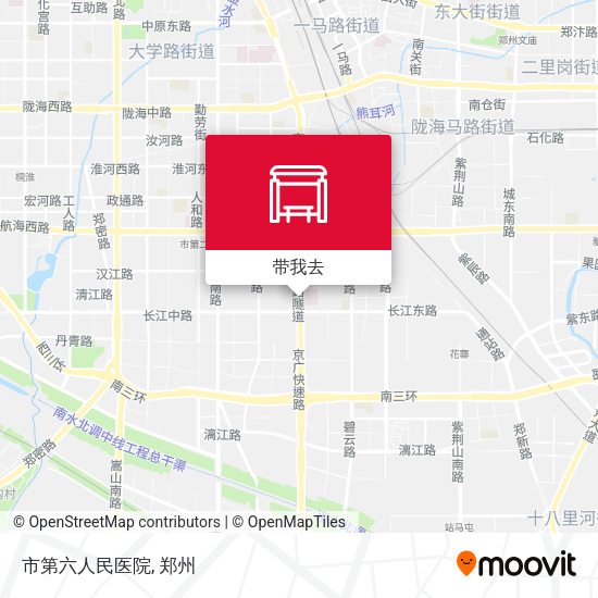 市第六人民医院地图