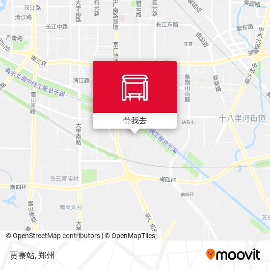贾寨站地图
