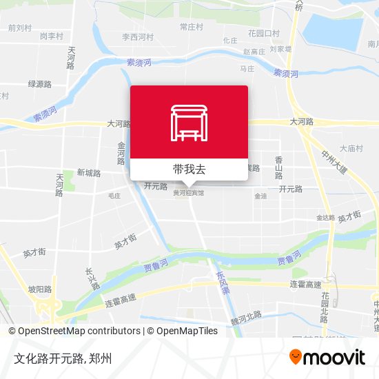 文化路开元路地图