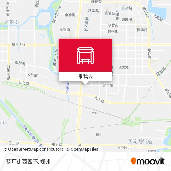 药厂街西四环地图