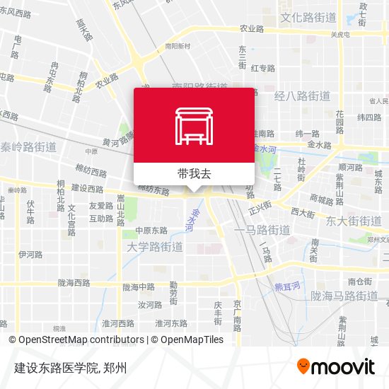 建设东路医学院地图