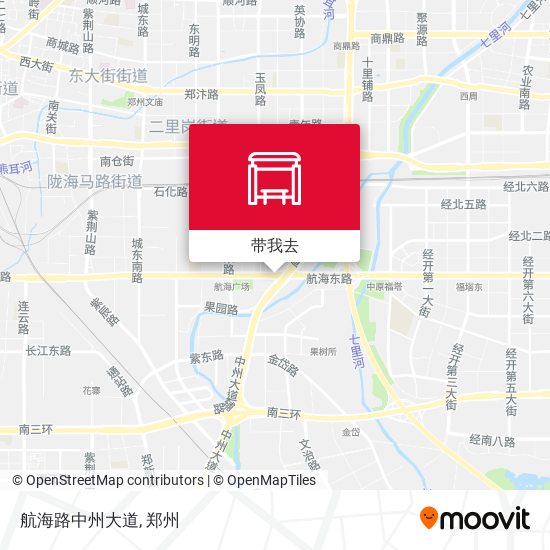 航海路中州大道地图