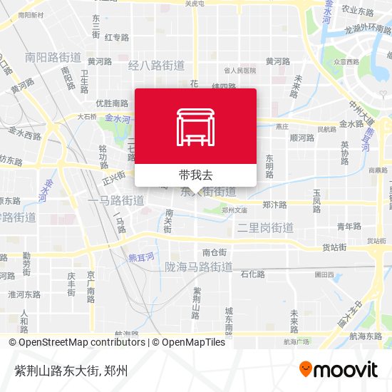 紫荆山路东大街地图