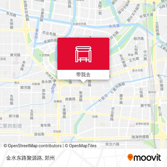 金水东路聚源路地图