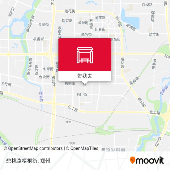 碧桃路梧桐街地图