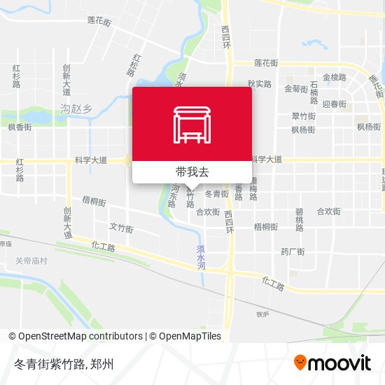 冬青街紫竹路地图