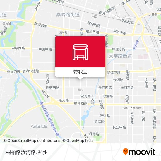 桐柏路汝河路地图