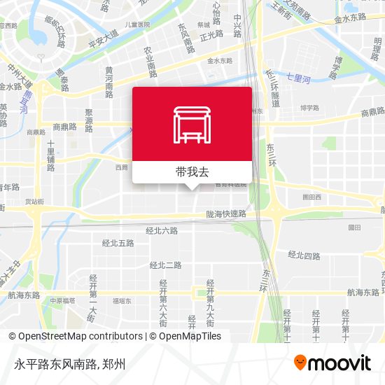 永平路东风南路地图