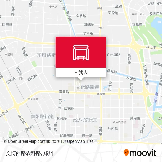 文博西路农科路地图