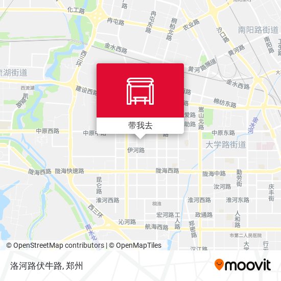洛河路伏牛路地图