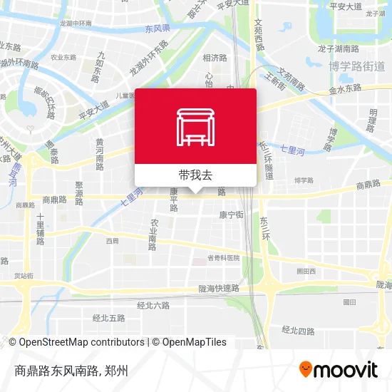 商鼎路东风南路地图