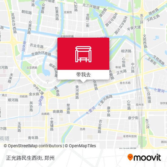 正光路民生西街地图