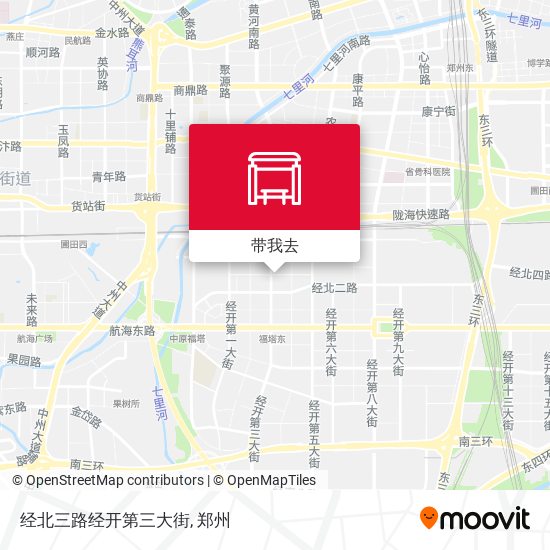 经北三路经开第三大街地图