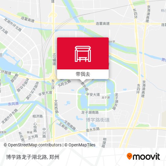 博学路龙子湖北路地图