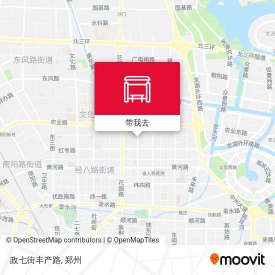 政七街丰产路地图