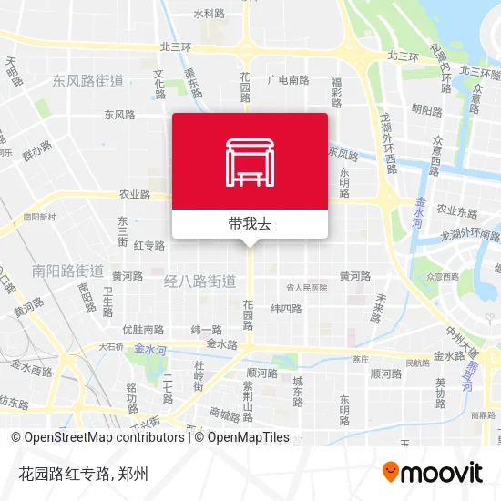 花园路红专路地图