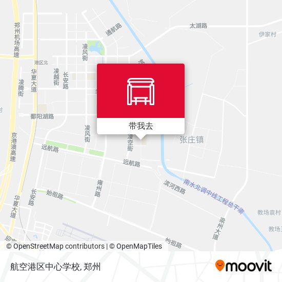 航空港区中心学校地图